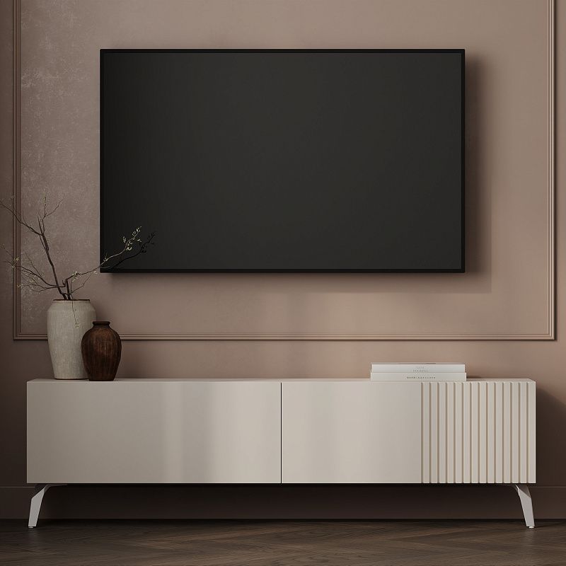 Опора мебельная мет. HARMONY h130 черный муар AKS 112996