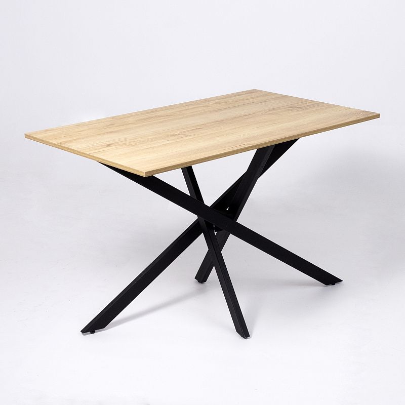 Подстолье WARG h716 под прямоугольную столешницу, черный муар AKS 123764