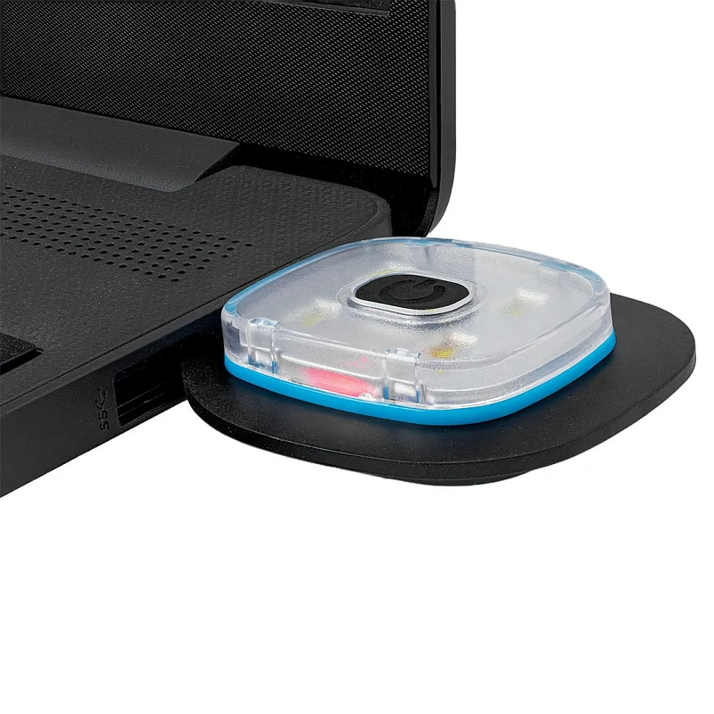 Шапка бини со сьемным фонариком черная 21х23 см 1Вт, 3 реж.раб., 120Лм, время работы 2-3 ч RockForce RF-444 (Black)