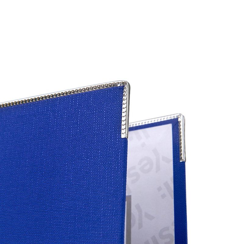 Папка-регистратор "Yesli:", А4, 75 мм, ПВХ Эко, синий