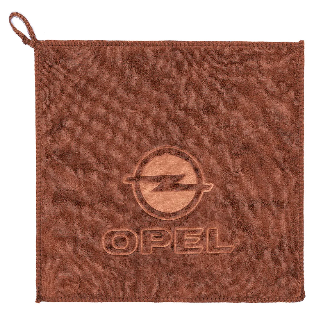 Салфетка чистящая микрофибра с логотипом 30*30 см 3 шт/уп Forsage F-NHE33 OPEL