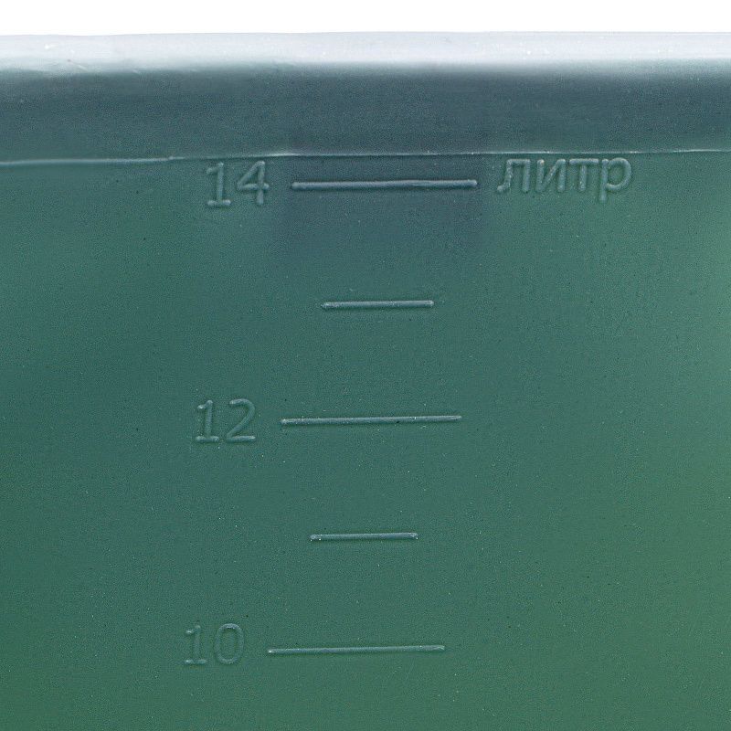 Ведро малярное прямоугольное, 14 л, вторичный полипропилен, Сибртех 81407