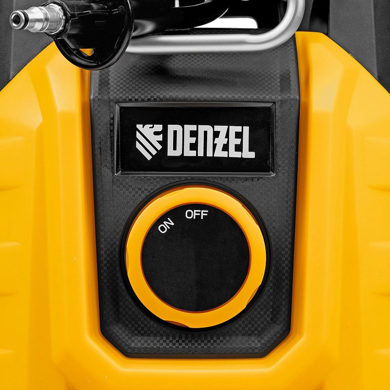Моечная машина высокого давления R-200D, 2400 Вт, 200 бар, 420 л/ч, с барабаном Denzel 58264