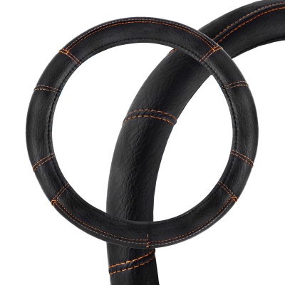 Оплетка экокожа XL Top- 3 Черно/Оранжевая SKYWAY S01102080