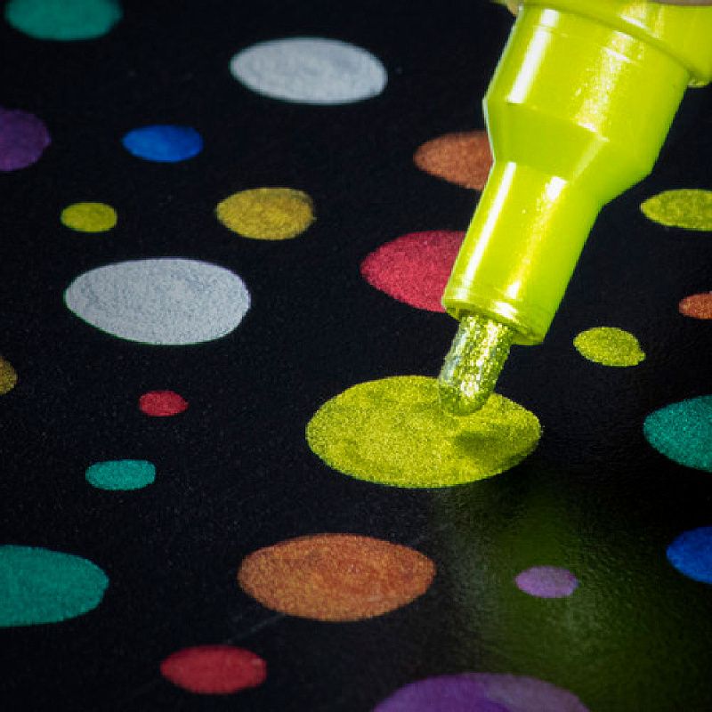 Набор маркеров перманентных Schneider "Paint-It 011 Set 2", 4 шт, ассорти металлик