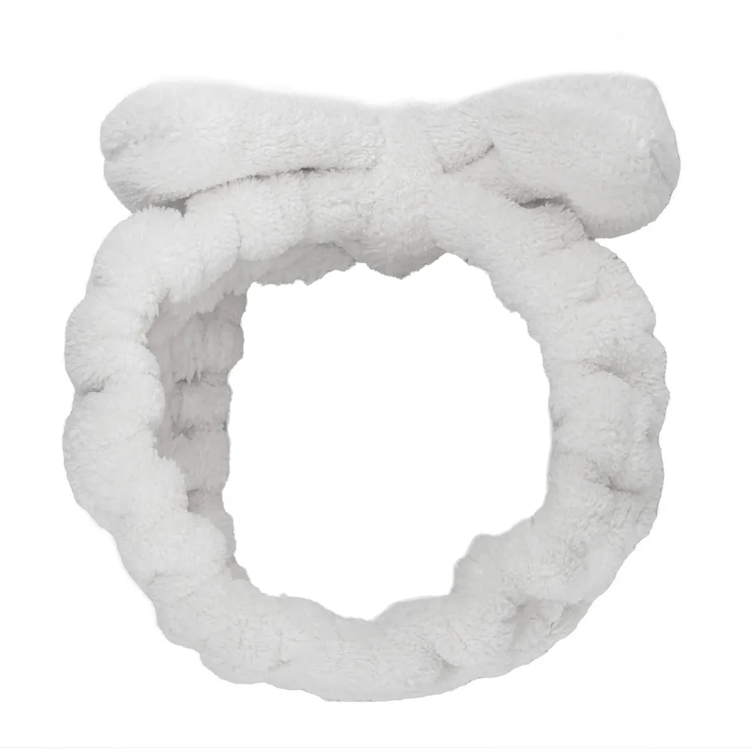 Повязка на голову-бант, белая La and Te Kit gumwhite