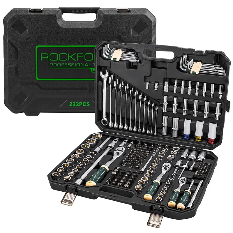 Набор инструментов 222 пр 1/4''&3/8''&1/2'' 6-гр RockForce RF LIGHT-42222-5