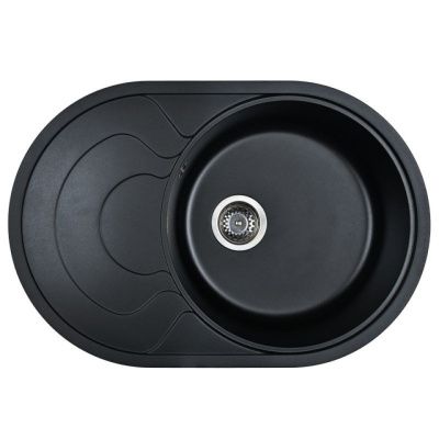 Мойка кухонная из мраморной крошки, antracite, Wisent WR760-26