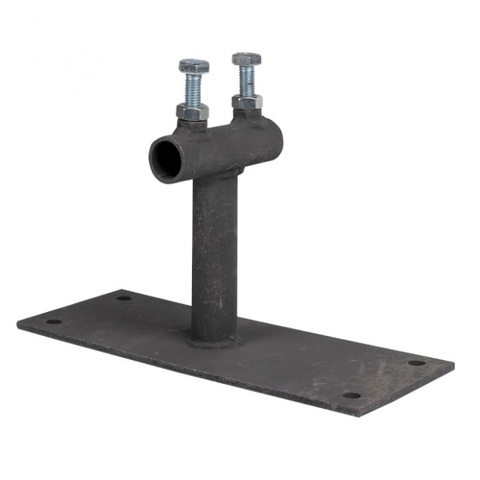 Держатель мачты молниеприемника к стене, D=20мм, вынос 100мм, для молниеприемника 16мм EKF PROxima lp-04007-sp