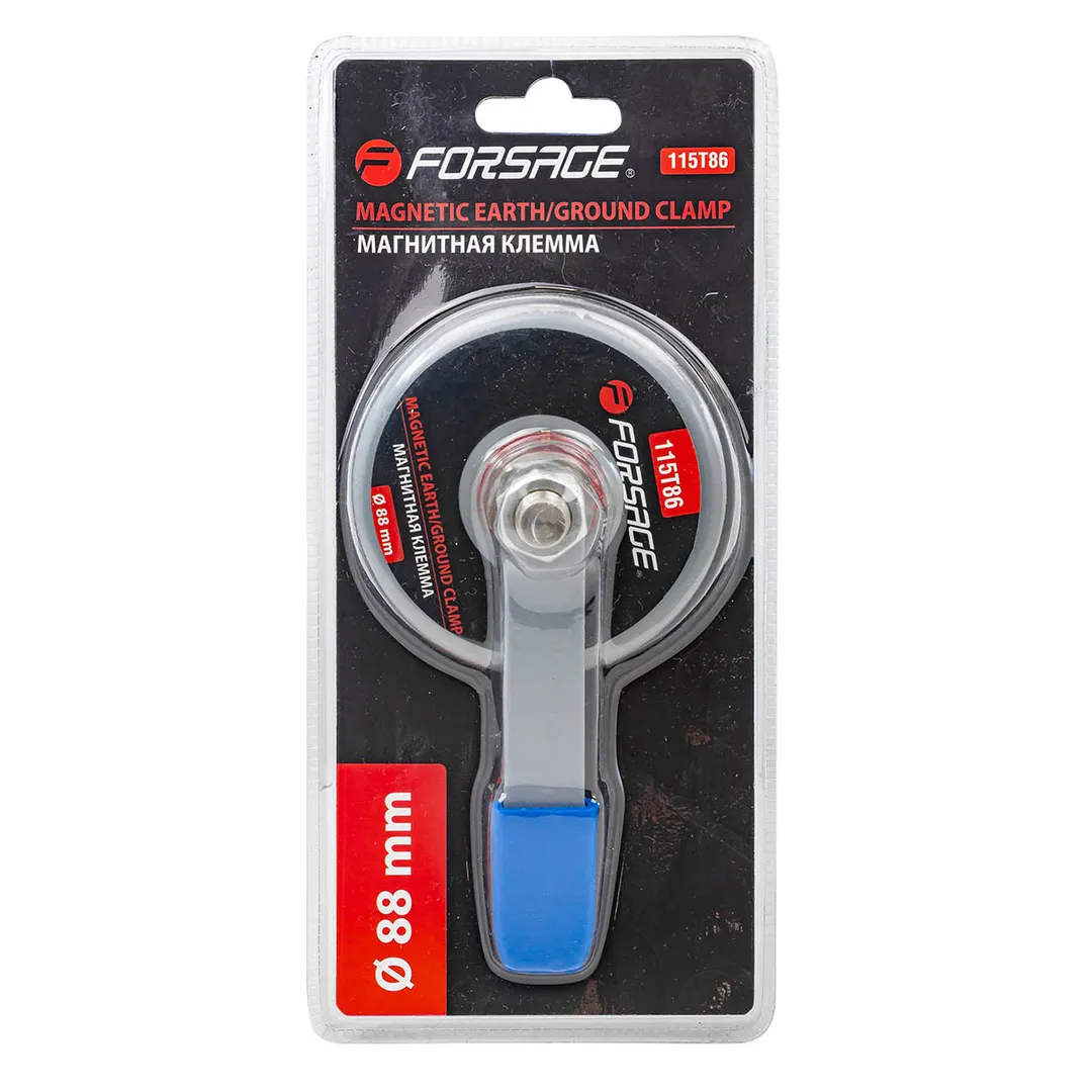 Магнитная клемма "масса", диаметр 88 мм Forsage F-115T86