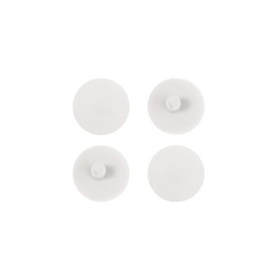 Заглушка пластик к эксцентрику белый, 02, упак.-40шт., PL 39277