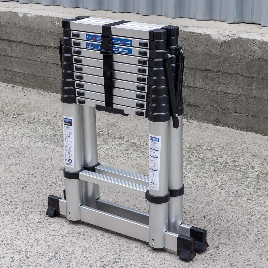 Стремянка телескопическая алюм. бытовая 3.2м 11+11 ступ. Scheppach Sch-UP320-2