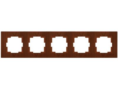 Рамка 5-ая горизонтальная орех, RITA, Mutlusan 22208001557