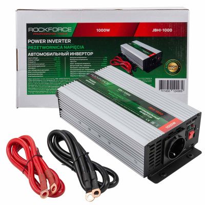 Инвертор (преобразователь напряжения) 1000W RockForce RF-JBHI-1000