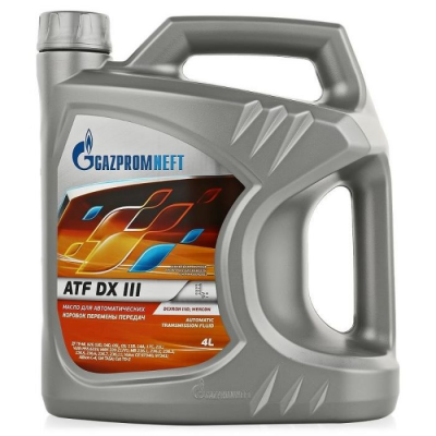 Масло ATF DX III (красное) 4л Gazpromneft 253651855