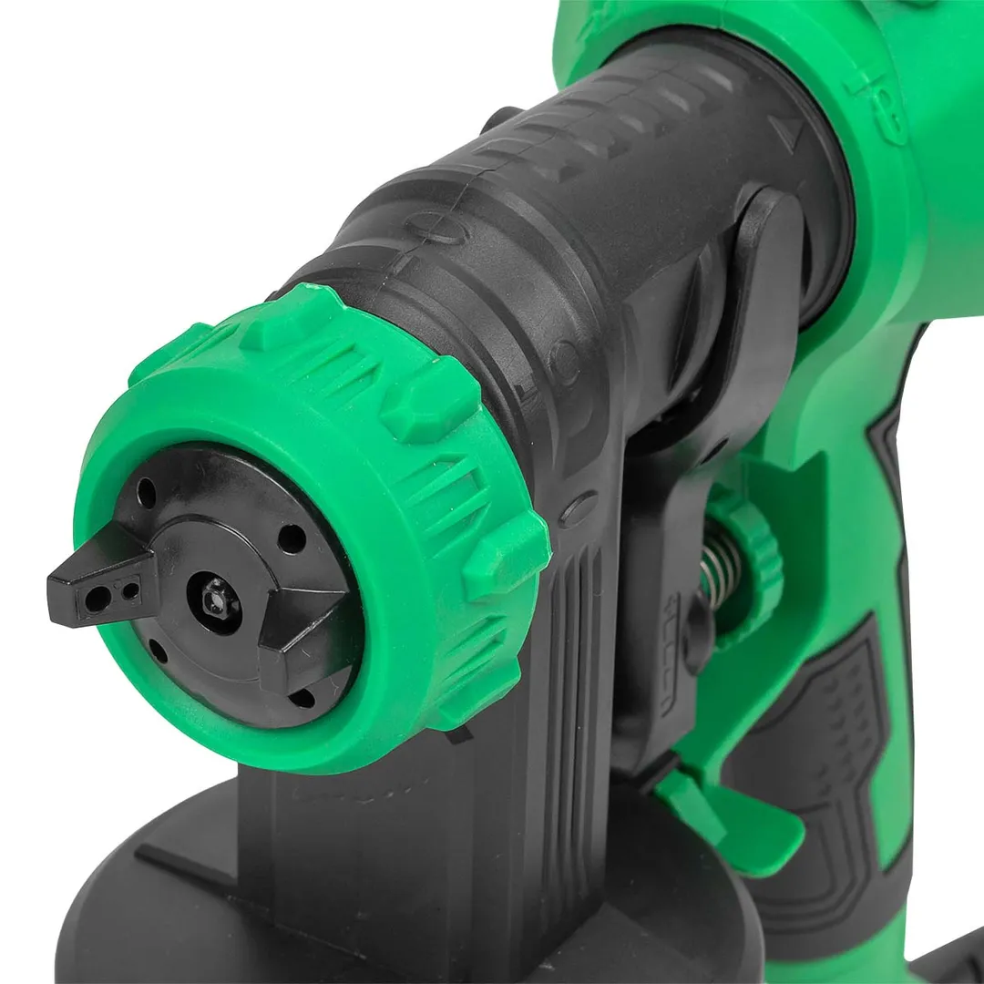 Краскопульт ручной электрический 230В, 400Вт, объем бачка 1 л, макс.расход краски 800мл/мин RockForce RF-SG100-640H