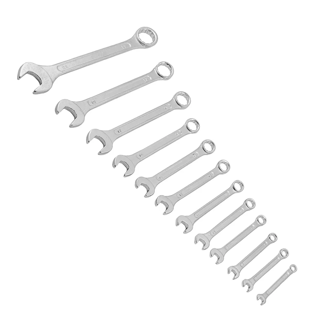 Набор ключей комбинированных 12 пр., 6-14, 17, 19, 22 мм YATAFORCE YF-5123MP