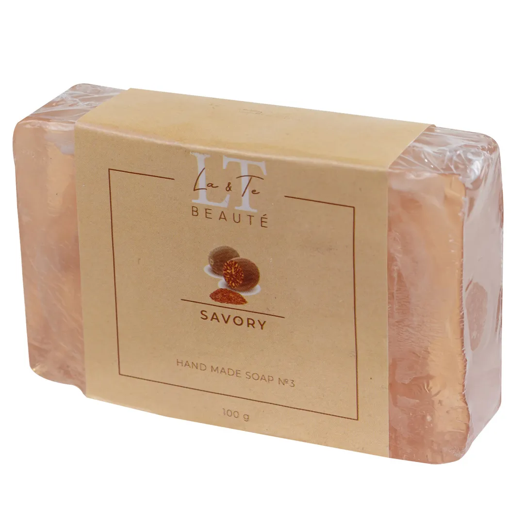 Мыло ручной работы с эфирными маслами ПРЯНОЕ, 100 гр La and Te beaute Мыло ПРЯНОЕ