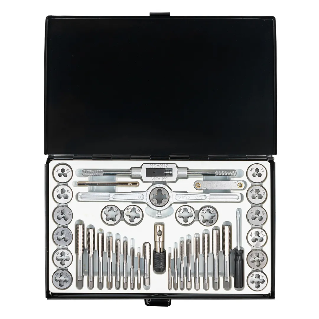 Набор метчиков и плашек метрических 40 пр RockForce RF-M040-1