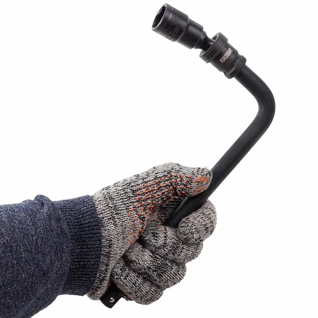 Набор головок ударных 15 пр. 1/2'' 6-гр. 10-32 мм в ложементе ForceKraft FK-4159K