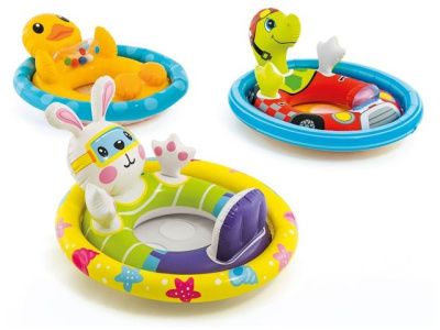 Надувной круг для плавания, See Me Sit, 81х58 см, для детей от 3 до 4 лет INTEX 59570NP