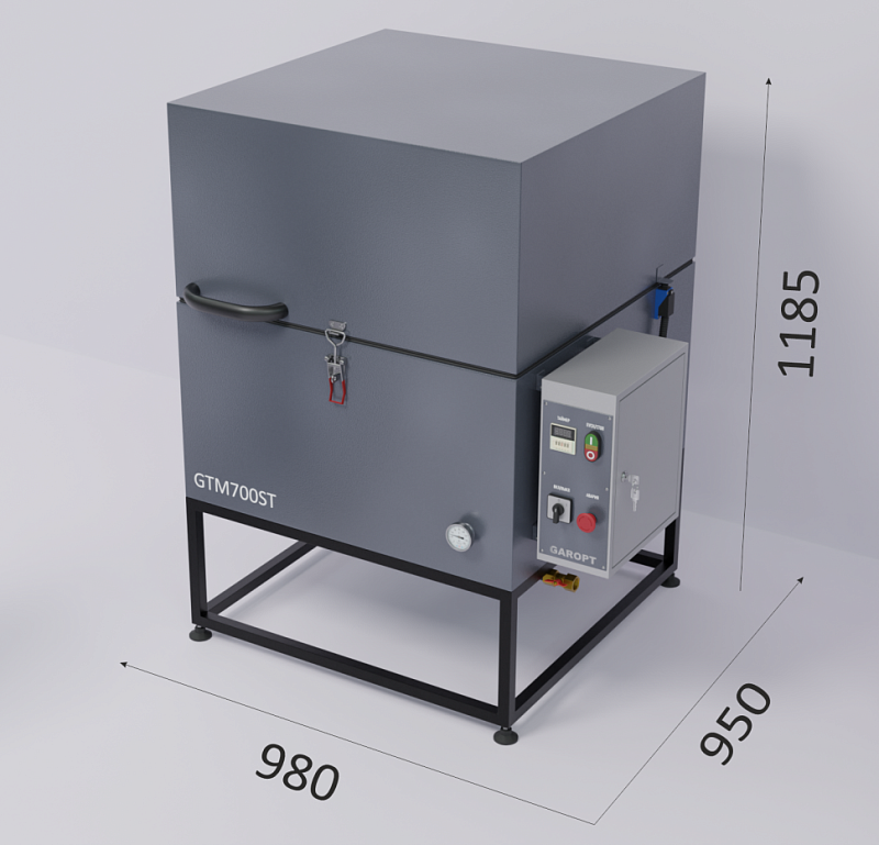 Автоматическая мойка деталей с подогревом и электрическим приводом GAROPT GTM700ST 