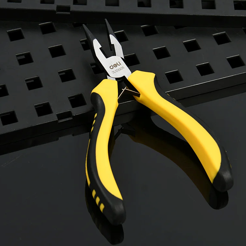 Мини-длинногубцы Deli YS ED103205, 125 мм