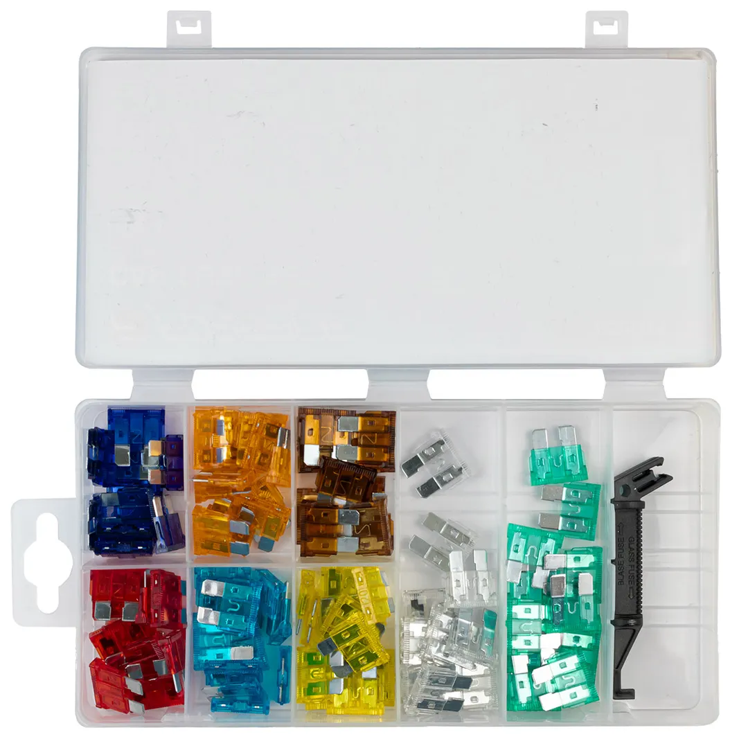 Набор автомобильных флажковых плавких предохранителей от 3А до 30А 97 пр Forsage F-FS-30(83141)