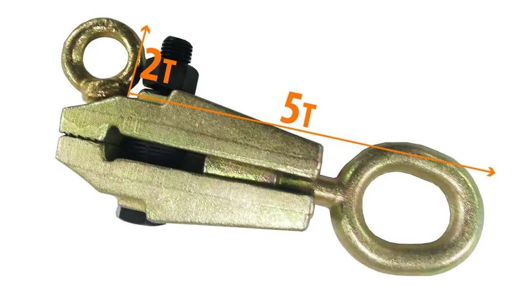 Захват для кузовных работ двухфункциональный, поперечное усилие 2 т, продольное 5 т Forsage F-62502