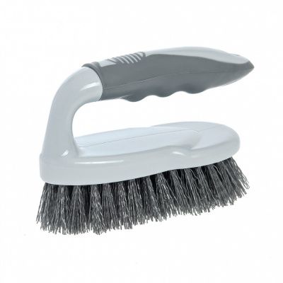 Щетка универсальная утюжок HQ Profiline, 15 см, жесткая, серый