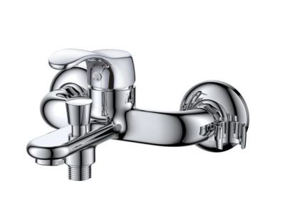 Смеситель для ванны Lt D35, серия Iris хром, на стену, короткий излив A-five A5-0232