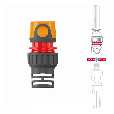 Коннектор для шланга с аквастопом Daewoo Power DWC 2519