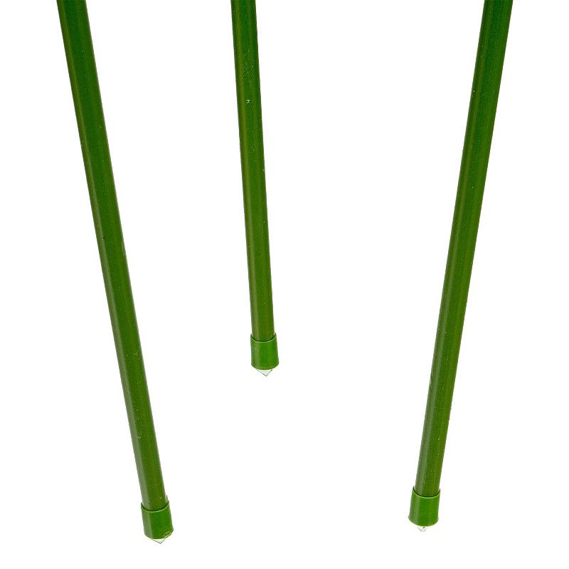 Поддержка для растений круглая H 120 см, металл в пластике, 4 кольца Palisad 644035