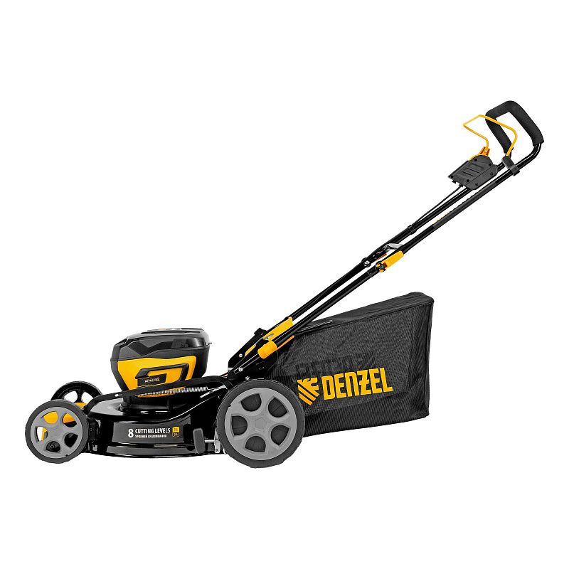 Газонокосилка аккумуляторная бесщет. DLM-460, 460 мм, травосб. 65 л., Li-Ion, 40 В Denzel 58911