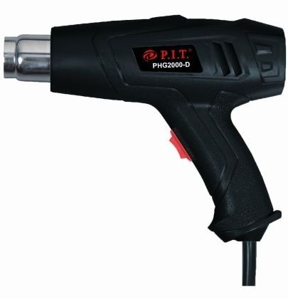 Термопистолет, 220В., 50Гц., 2000 Вт., 350-600*С, I-300/II-500 л/мин. PIT PHG 2000-D
