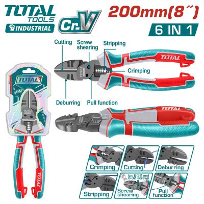 Бокорезы комбинированные 200мм TOTAL THTMF386