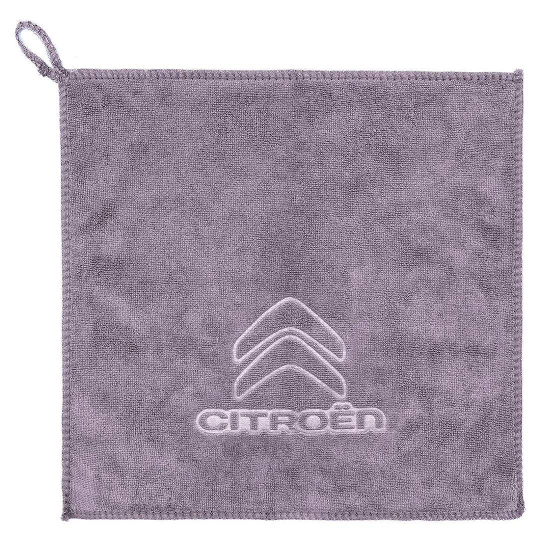 Салфетка чистящая микрофибра с логотипом 30*30 см 3 шт/уп Forsage F-NHE33 CITROEN