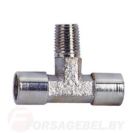 Разветвитель Т-образный, внутр. резьба/наруж. резьба 1/2" FUBAG 180312 B