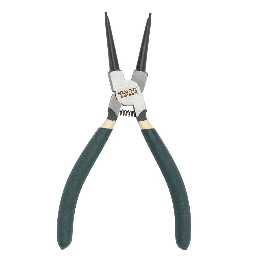 Съемник стопорных колец прямой на сжим 180 мм RockForce RF-609180HS