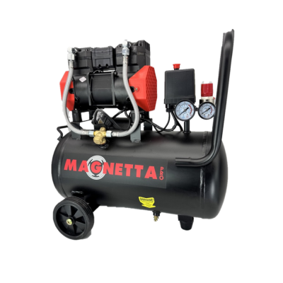 Компрессор воздушный 24 л, 185 л/мин, безмасляный, прямой привод Magnetta BW1100-24