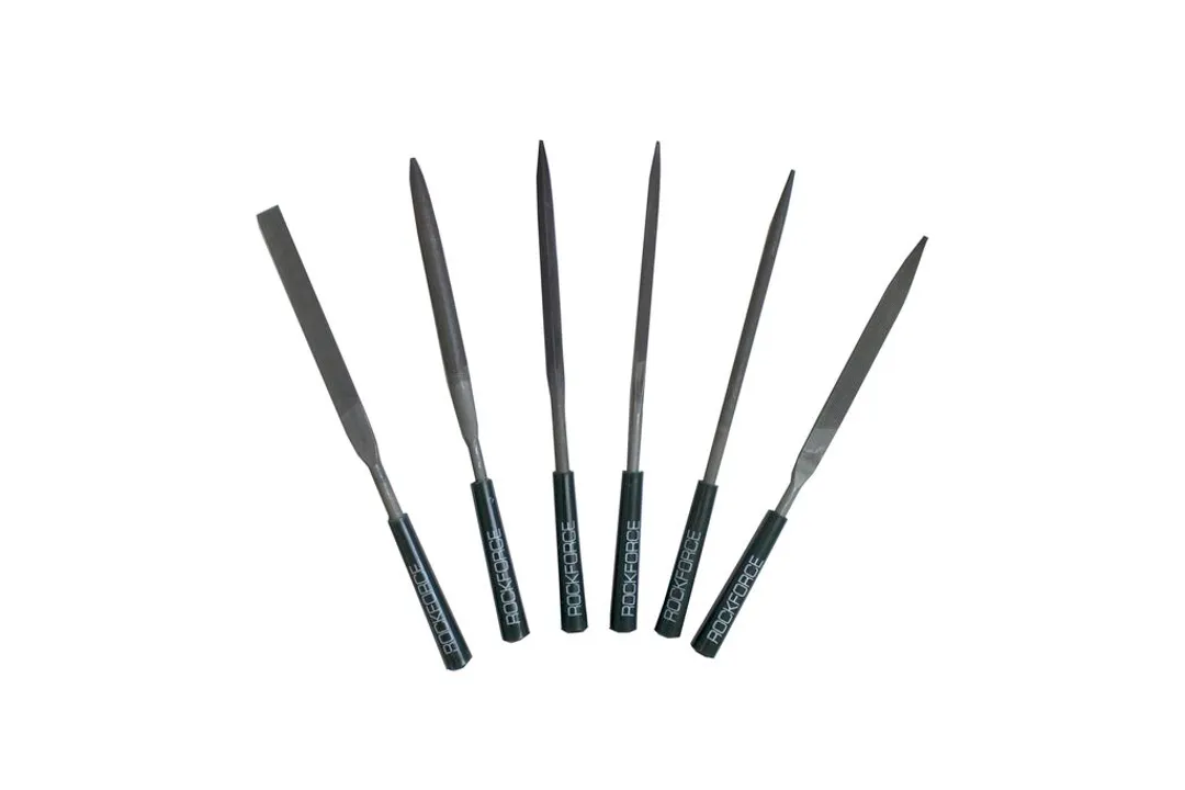 Набор надфилей разнопрофильных 6 пр., L-180 мм, Ø5 мм, RockForce RF-6162