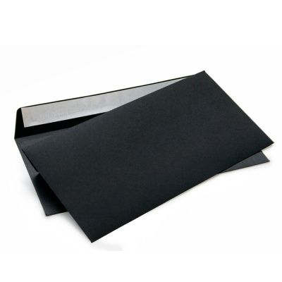 Конверт "Курт", С65, 1 шт, черный