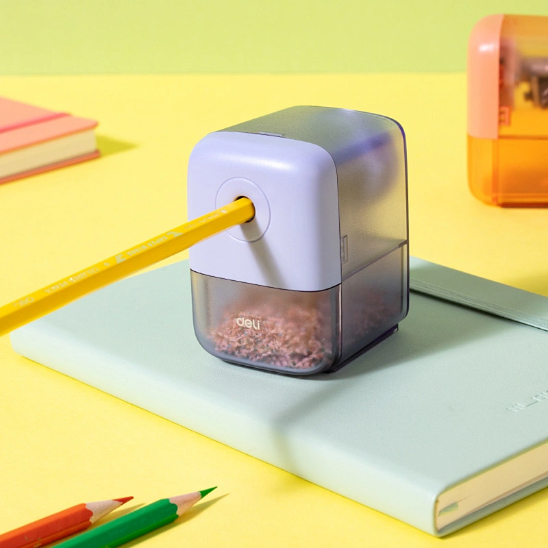 Точилка на 1 отверстие "Deli EH2", механическая, фиолетовый