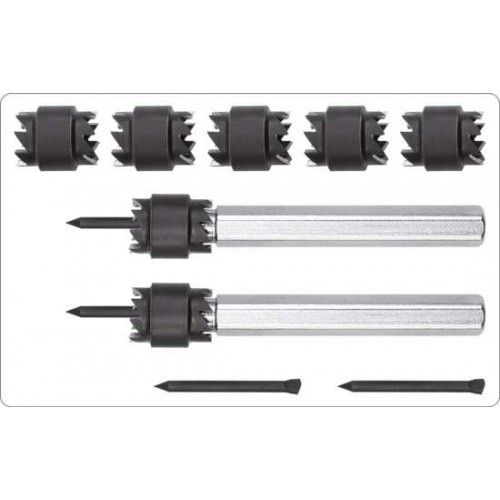 Набор свёрл по металлу для высверливания точечной сварки 8, 10 мм 9 пр. Yato YT-28919