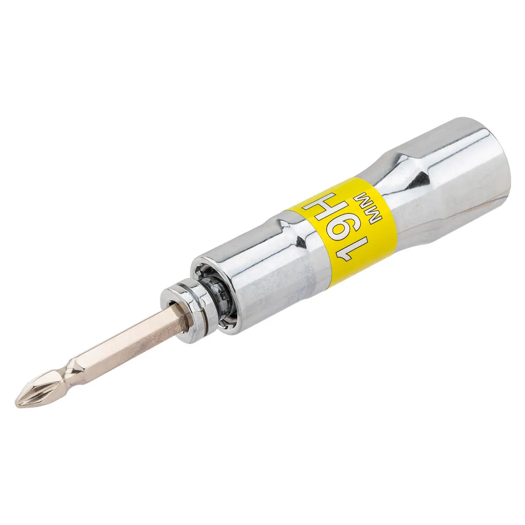 Головка-бита двухсторонняя 19 мм RockForce RF-4459519C