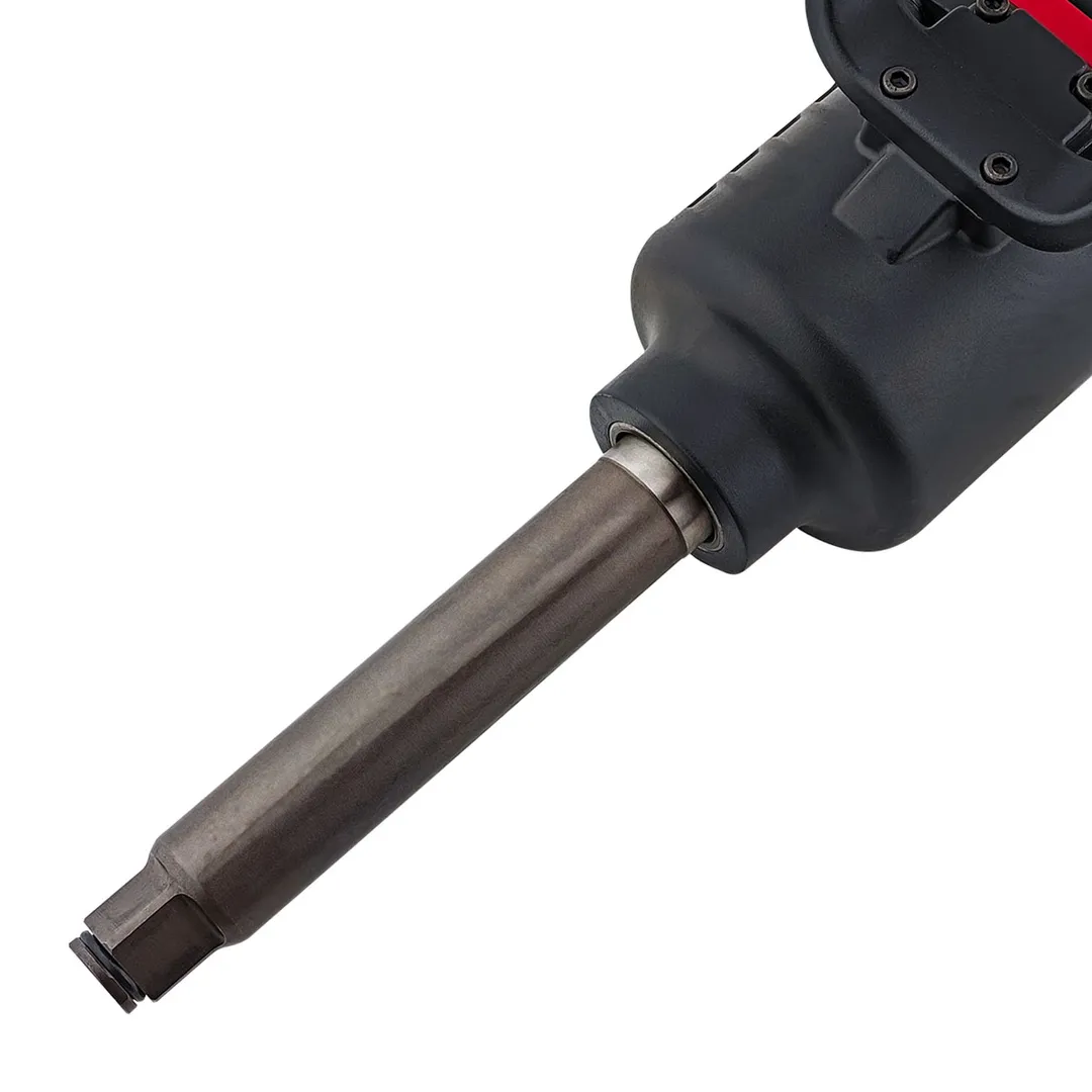 Пневмогайковерт ударный с длинным валом, реверсом и регулировкой усилия 1''+головки 32, 33 мм 3100Hм Forsage F-RP7488