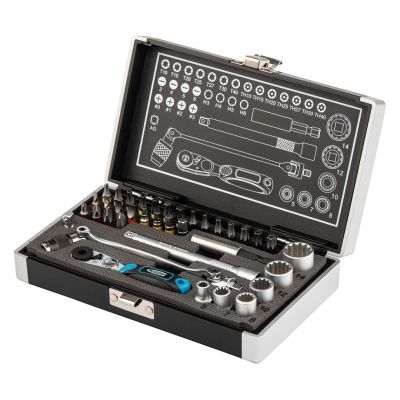 Набор инструментов 1/4'' S2, 37 пр. Gross 11625