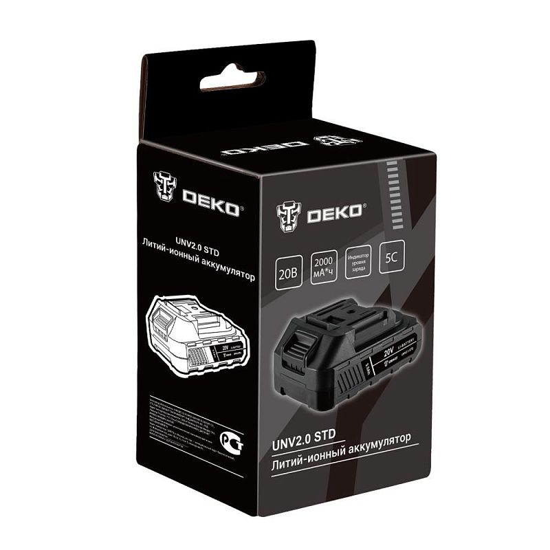 Аккумулятор UNV2.0 STD DEKO 063-4492