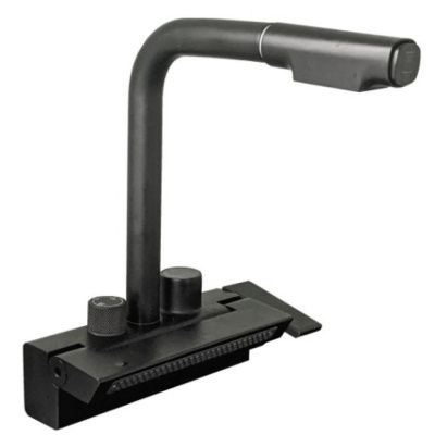 Смеситель для кухни, нержавейка, черный Wisent WX4055