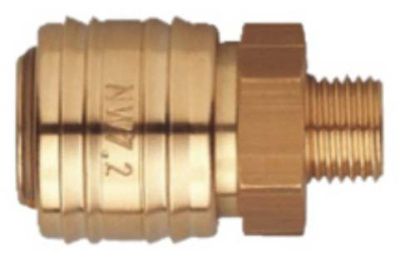 Быстросъемная муфта, "мама"-внутр. резьба 1/4", латунь, WUMAX 16991114